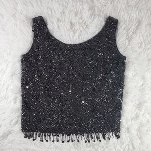 Vintage Sequined Top